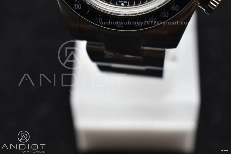 SS SS Black Best White Bracelet on ADGF Dial Daytona A7750 Edition 0414